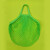 购物网袋手提式日常购物网兜收纳物品袋长提短提水果网袋A 绿色 46.72/12*35*36cm短提网袋