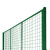 德岐 移动护栏车间隔离栏 仓库隔离网护栏网 铁丝围栏底座款2米高*2米宽（含1柱1座）