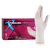 爱马斯（AMMEX）一次性手套乳胶橡胶手套实验室护理牙科隔离生物制药防护手套 XLFRT标准款乳白色检查手套 100只/盒 M