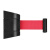 佑工信 挂壁式警示带伸缩带一米线 黑色红带5米 单位：根