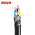 沈缆金环 ZR-VLV22-0.6/1KV-3*300+1*150mm² 国标阻燃铝芯钢带铠装电力电缆 1米
