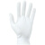 白手套纯棉薄款工作礼仪文玩劳保加厚耐磨防滑防护作业尼龙线手套 （03）加厚款-优质款（1双）