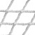 赫思迪格 JG-1372 建筑安全网 尼龙绳网楼梯阳台防护网 施工防护防坠网隔离网球场围网 4*10m(5cm网孔)
