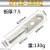 定制适用双孔钎焊铜铝过渡接线端子DTL-16-400平方铜铝线鼻子线 钎焊双孔DTLQ-185(10只)