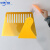 中环力安 塑料刮板 墙纸刮板汽车贴膜工具透明油漆刮刀腻子 16*10.5cm黄色长方形/10个ZHLA-8312