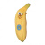 TLXT笔袋搞怪香蕉gladee超可爱萌萌的香蕉笔袋汉堡笔袋毛绒收纳包 熟香蕉