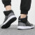 阿迪达斯 （adidas）官方男鞋 2024夏季新款运动鞋舒适透气休闲鞋场下篮球鞋中帮板鞋 基础款/黑色/灰色 42