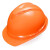 KSD 默认带N标  安全帽免费印制logo500 白色 豪华型ABS 橙色 豪华型ABS