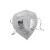 思创 ST-A9508 KN95头戴式折叠口罩带呼吸阀防粉尘自吸过滤式防颗粒物透气*30只/盒