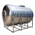 304不锈钢水箱卧式储水罐平放加厚太阳能楼顶厨房蓄水桶 0.8吨