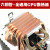 AVC6铜管CPU散热器AMD1150 12代1700针台式风扇 X79 2011 六热管4线温控(3风扇红灯)