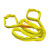 起重圆形吊带绳 工业起重柔性吊装带国标双扣环圆形吊车吊带5吨3 双扣5吨5米