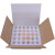 30枚装珍珠棉鸡蛋托防震泡沫寄草土鸡蛋快递包装盒箱子打包盒 60枚加厚中托+纸箱*1套 拍6