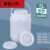 塑料好物塑料桶加厚桶加厚桶废白色100kg/L水桶实验室适用于废液 5L立圆(加厚提梁款) 装水10斤左