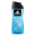 阿迪达斯 （adidas）三合一男士沐浴露运动后舒缓250ml持久留香洁面洗发沐浴液