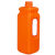食品级果酱瓶商用奶茶店专用塑料瓶分装瓶包装瓶空瓶1L2升公斤KG 2L橙色