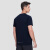 DESCENTE迪桑特 男子T恤夏季透气排汗凉感运动上衣短袖 NV-藏青色 M(170/92A)