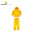 代尔塔 (DELTAPLUS） 407003 PVC劳保分体雨衣 黄色 1套装