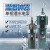 龙珠 多级潜水电泵农用高扬程深井抽水泵多级潜水泵 三叶轮QD3-55/3-1.5（220v)