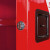 琴奋 防爆安全柜12加仑红色钢制化学品储存柜实验室易燃易爆危化品储物柜
