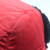 海斯迪克 HK-87 雷锋帽带防寒面罩 防风保暖棉帽 冬季骑车加绒护耳帽 红色