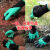 挖土手套种花园艺带爪加厚绒胶保护指甲不脏手保暖种植养护 点胶手套1双(不带爪)