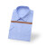 中神盾DY5601男女短袖衬衫夏季新款39码蓝细斜（100-499套）