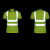 BAOPINFANG/寶品坊 短袖T恤翻领反光衣工作服BPF-DBX02 荧光绿 3XL码