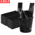 京洲实邦 手提式垃圾袋黑色加厚背心款塑料袋 80*105cm/50只ZJ-1686