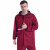 易美丽诺 LH1019 分体式反光雨衣雨裤套装户外雨具 酒红色 升级面料3XL