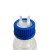 KAIJI LIFE SCIENCES GL45塑料补料瓶盖流动相瓶盖塑料反应器补料瓶转接头盖PP单通一孔（含盖垫）1个