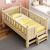 儿童拼接床儿童拼接床实木婴儿床宝宝平接床男孩女孩 单床头+床垫 组装 x 其他结构 x 150x50cm