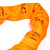 国标工业柔性吊装带双扣环形3/5/10吨起重圆形软吊带吊车吊树吊绳 3吨3米 橘色，黄色 默认