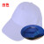 广告帽厨房防油烟帽卫生帽劳保车间工作帽鸭舌厨师帽头部防护 白色-魔术贴调节