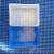 过滤零件盒  物料配件箱 塑料五金工具盒 打孔塑料盒 仓储透气箱 存储带孔箱 8号-带孔蓝色