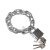ONEVAN链条锁防盗链子锁车锁大门锁防剪铁链锁吊链挂锁 0.3米链条+挂锁