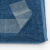 康丽雅 K-0359 清洁毛巾 加厚长方形洗脸巾抹布34*75CM 金丝边蓝色-5个装
