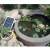 太阳能水泵鱼缸景观间歇水培24小时电池户外流水摆件循环阴天喷泉 智能节能A1型 40CM扬程