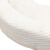 赫思迪格 JG-599 工业吸油条（1条) 吸附棉条 清理围堵吸油棉条吸油栅 白色条7.6cm*1.2m