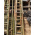 人字梯户外直梯工程梯高竹节梯毛竹梯子竹梯电力阁楼梯施工绝缘梯 1.5米长（加清漆）耐用防裂