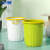 希万辉  轻奢大容量塑料垃圾桶卫生间办公室分类纸篓【大号白色】XWH0304