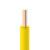 起帆电线电缆 BV16平方国标铜芯电线单芯7股硬线 黄色 1米【11米起售】