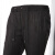 佛伦斯（FOLUNSI）夏季 时尚休闲风格黑色松紧腰带男士V型休闲裤 黑色 32/170/L
