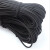 海斯迪克  黑色乳胶弹力绳  5mm（100米/扎）