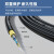 胜为（shengwei）SC-SC两芯野战光缆手提式铠装直径5.0防水野外应急拉练抢修光缆220米 BJK0028X