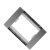 飞雕（FEIDIAO）雅润118系列-月光银 二位面板带架/个