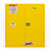 普舍（PUTSCHE）防爆安全柜 110加仑 钢制实验室化学品危化品储物柜 黄色