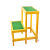 定制适用玻璃钢绝缘高低凳绝缘凳电工梯凳电力高压可移动式双层凳 两层 高60cm*60*50