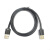 域能 USB数据线双头公对公 笔记本散热器电源线 移动硬盘连接线 黑色 1m