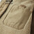 吉普JEEP 棉服男士中年冬季新款拆卸内胆中两件套保暖棉袄大衣棉衣中长款棉质加绒加厚夹克 深蓝色 M
